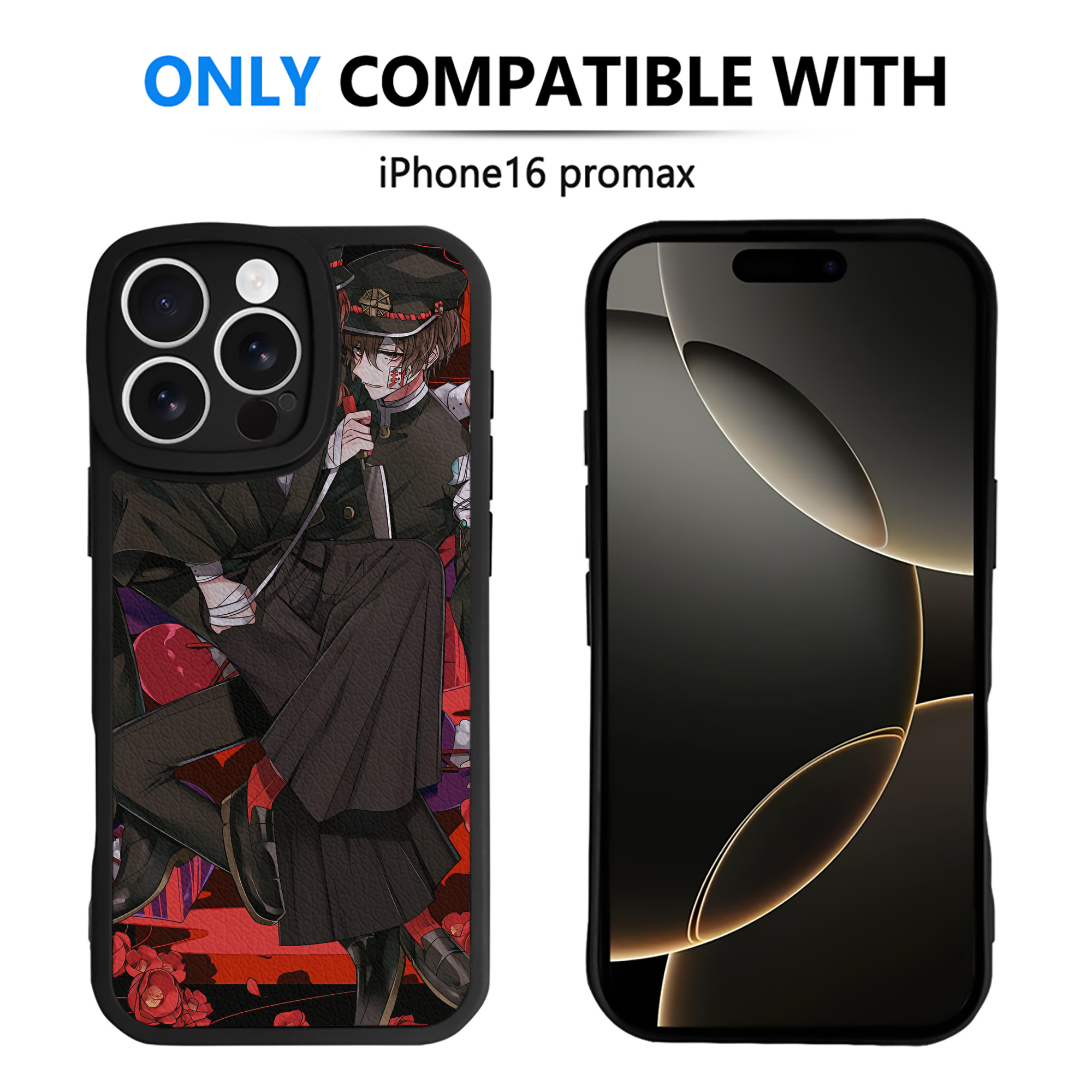 （画像用） 文豪ストレイドッグス Bungo Stray Dogs 【iPhone 16シリーズ対応】シリコンスマホケース（レザー調） 材質：シリコン